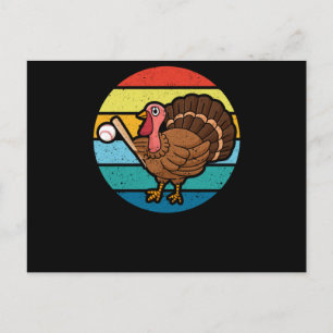 Turkiets Thanksgiving Baskien - höstfall Vykort