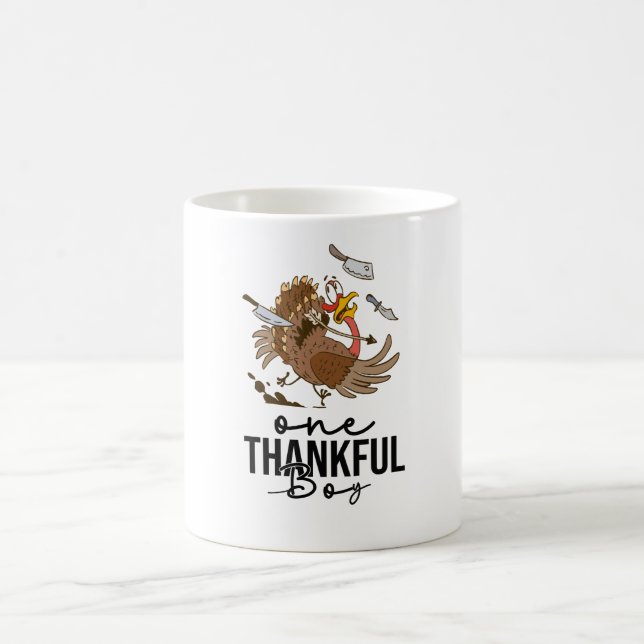 Turkiets Thanksgiving Coffee Mugg - Festive Fall (Center)