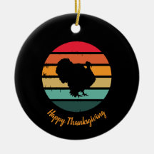 Turkiets Thanksgiving för fågelfåglar Distress Vin