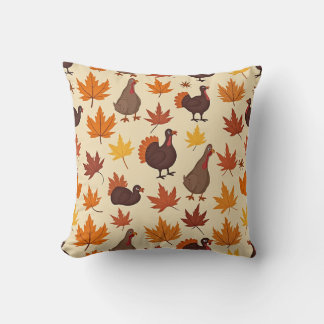 Turkiets Thanksgiving Pillow Cushion Kudde