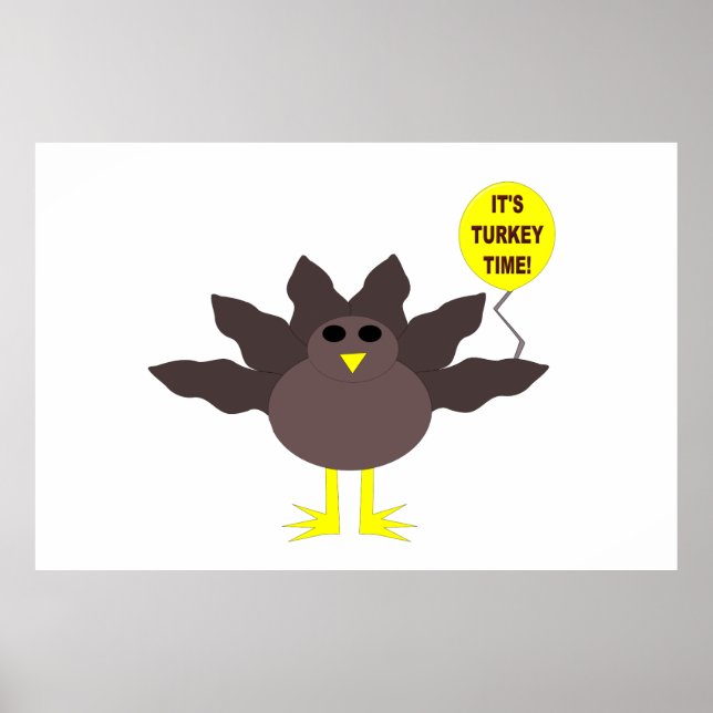 Turkiets Thanksgiving Poster (Framsidan)