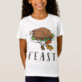 Turkiets Thanksgiving T-Shirt - Roligt och slutdes