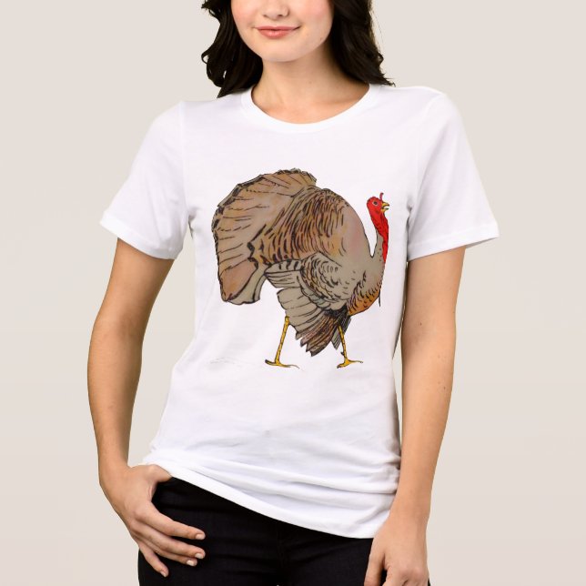 TURKIETS Thanksgiving Tee Shirt (Framsida)