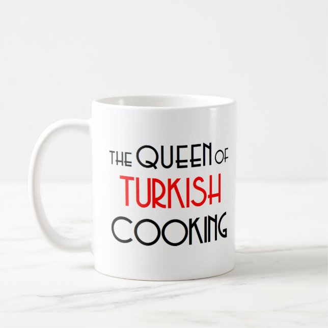 turkig kokdrottning kaffemugg (Vänster)