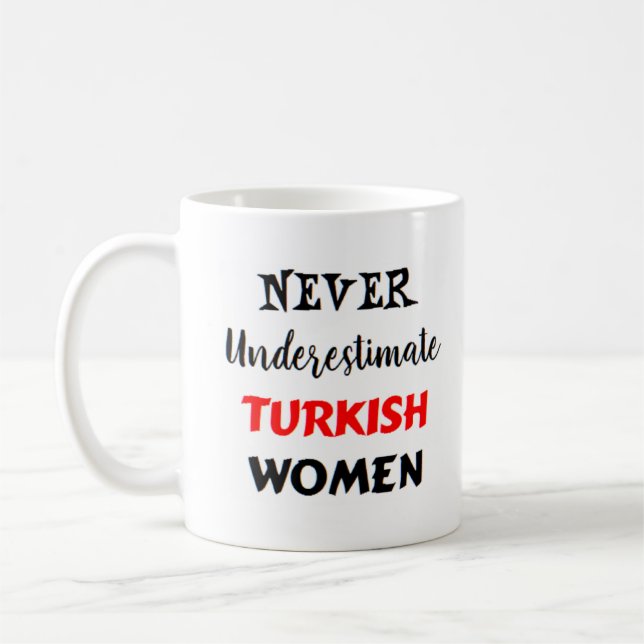 turkiga kvinnor kaffemugg (Vänster)