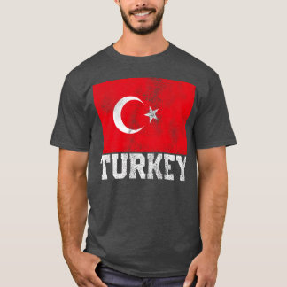 Turkishurkey Flag Family Pride Cory Nation family T Shirt