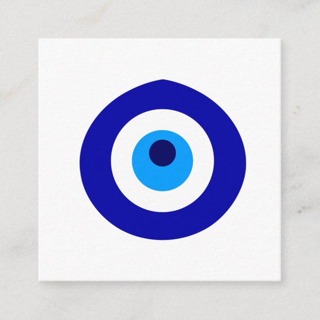 Turkisk amulett som heter Nazar Tilläggskort (Framsida)