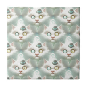 Turkisk angora kakelplatta