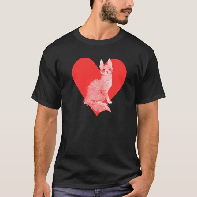 Turkisk Angorakatt T Shirt (Framsida)
