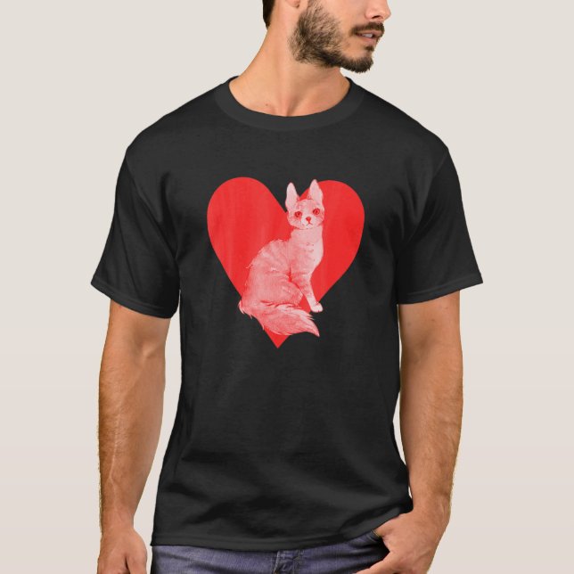 Turkisk Angorakatt T Shirt (Framsida)