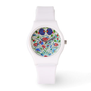 Turkisk blom- design armbandsur