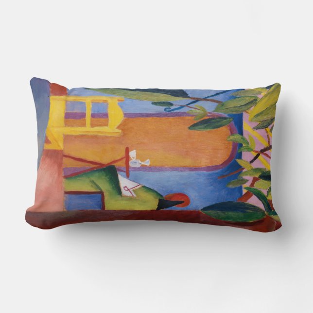 "Turkisk café" Art dekorativ kudde (Framsida)