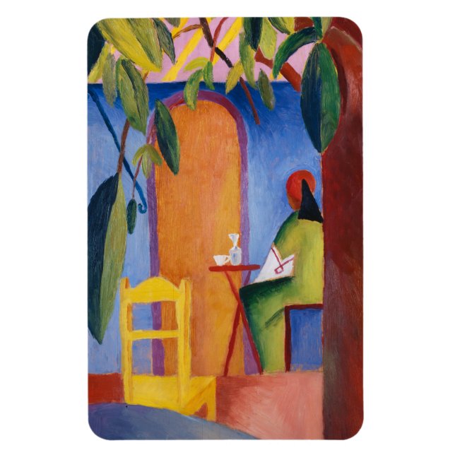 "Turkisk café" Art magnet (Vertikal)