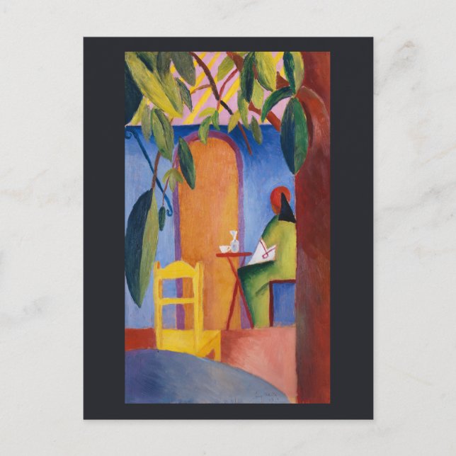 "Turkisk café"-vykort Vykort (Framsida)