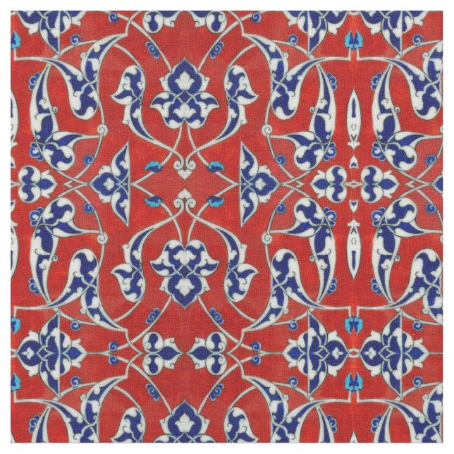 Turkisk design tyg (Närbild)