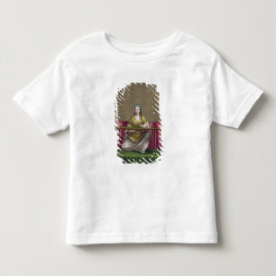 Turkisk flicka, broderande, 1700-talet (engravin) t shirt