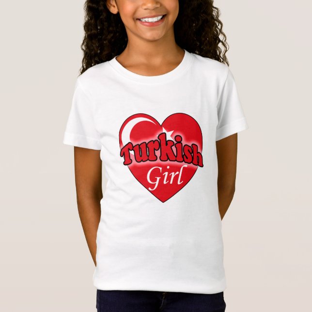 Turkisk flicka t shirt (Framsida)