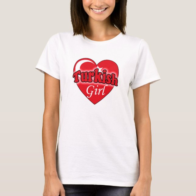 Turkisk flicka tee (Framsida)