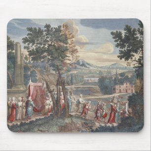 Turkisk giftermålprocession, 1712-13 musmatta