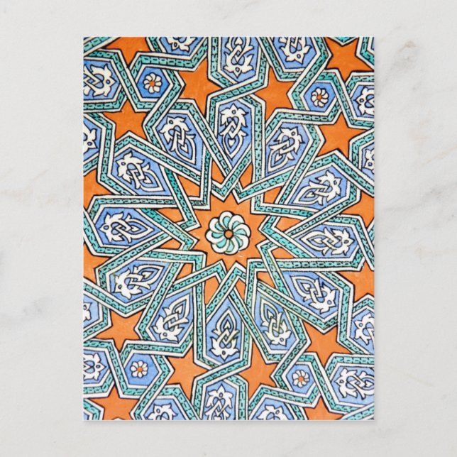 Turkisk glädje vykort (Framsida)