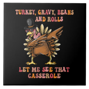 Turkisk gravy bönor och rullar Låt mig Kakelplatta