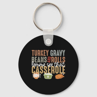 Turkisk gravy bönor och rullar Låt mig se den Cero Nyckelring