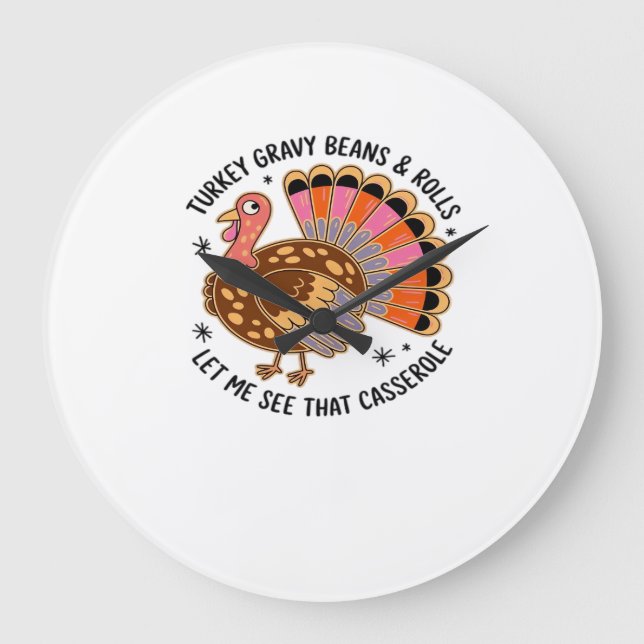 Turkisk gravy bönor och rullar låt mig se den där  stor klocka (Framsida)