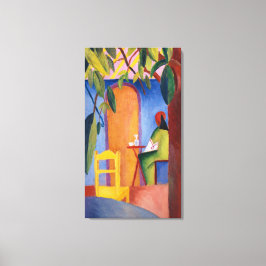 "Turkisk kafé" av Macke, Art kanvastryck