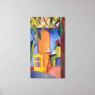 "Turkisk kafé" av Macke, Art kanvastryck