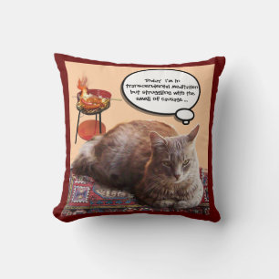 TURKISK KATT I TRANSCENDENTAL MEDITATION KUDDE