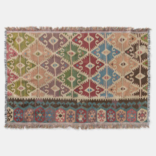 Turkisk Kilim Matta Filt