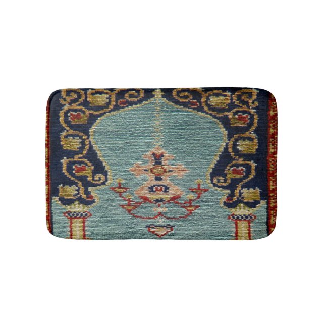 Turkisk Kilim Matta Gammal (Framsidan)
