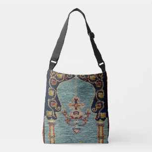 Turkisk Kilim Matta Gammal Axelväska