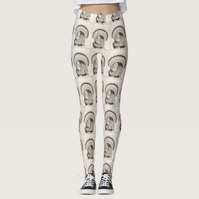 Turkisk lag leggings (Framsida)