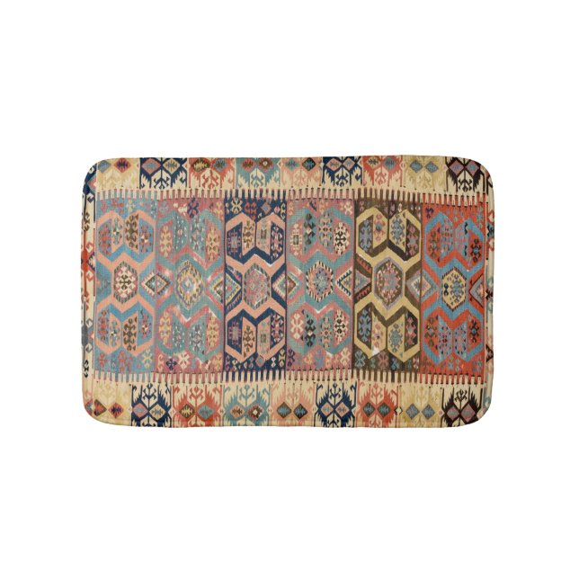 Turkisk Matta Matta Antik Kilim (Framsidan)