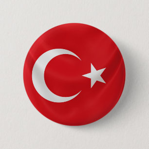 turkisk medborgareflagga knapp