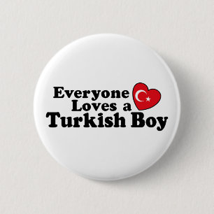 Turkisk pojke knapp