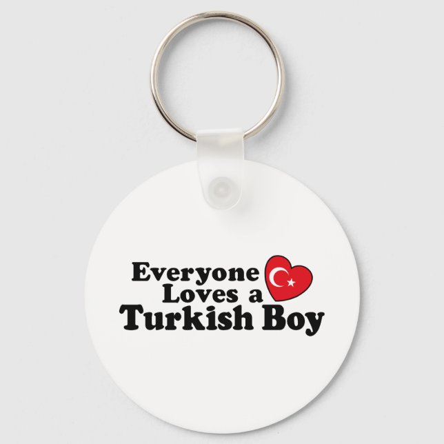 Turkisk pojke nyckelring (Framsida)