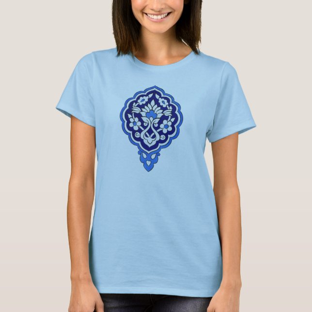 Turkisk Tile Shirt T-shirt (Framsida)