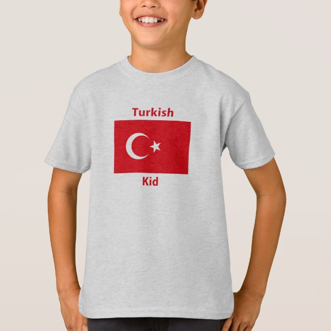 Turkisk ungeT-tröja Tee Shirt (Framsida)