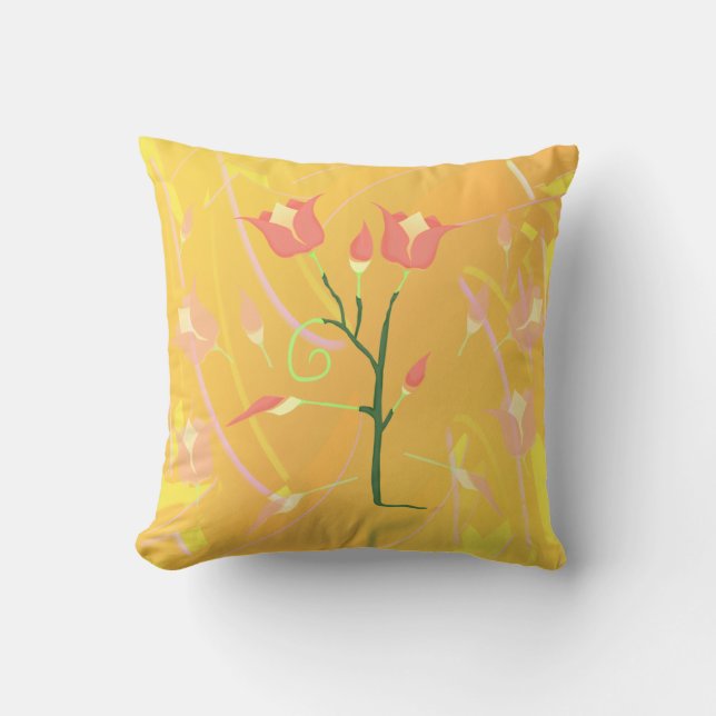 Turkisk Vallmo Kudde (Framsida)