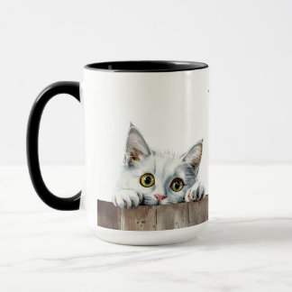 Turkiska angora Cat Mugg