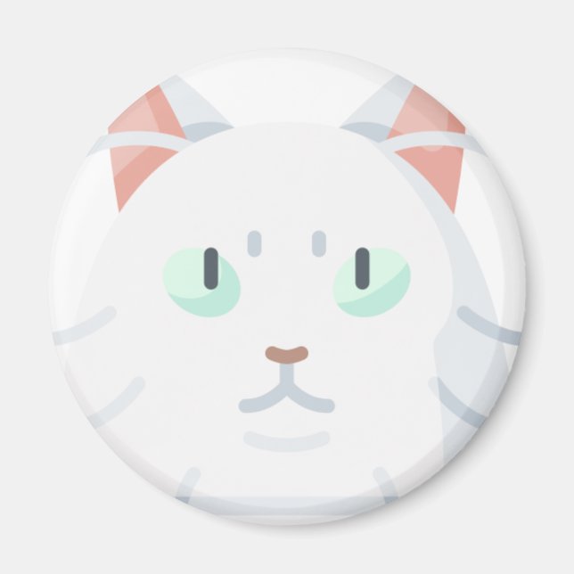 Turkiska angora magnet (Framsidan)