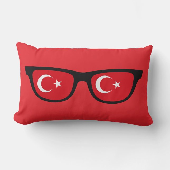 Turkiska anpassningsbarna dekorativ kudde (Framsida)