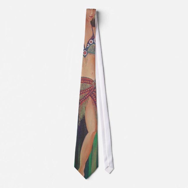 Turkiska Belly Dancer med traditionell konst Backg Slips (Framsida)