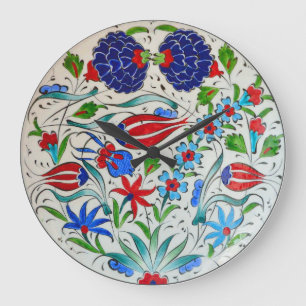 Turkiska blommigtar stor klocka