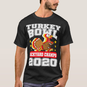 Turkiska Bowl 2020-Thanksgivingens fotbollsprogram T Shirt