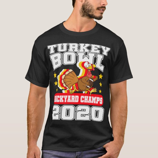Turkiska Bowl 2020-Thanksgivingens fotbollsprogram T Shirt (Framsida)