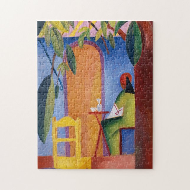 "Turkiska Café" konstpussel Pussel (Vertikal)