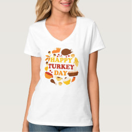 Turkiska dagen i lycklig t shirt